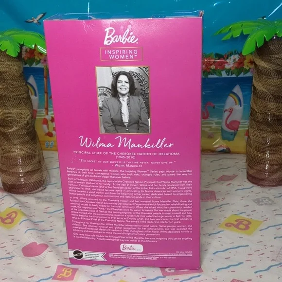 Wilma Mankiller Barbie Signature Inspiring Women Series Doll - Picture 3 of 3